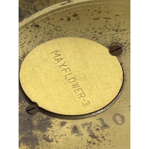 taylor compensated weather barometer instrument cos Rochester ship brass READ - Picture 8 of 8